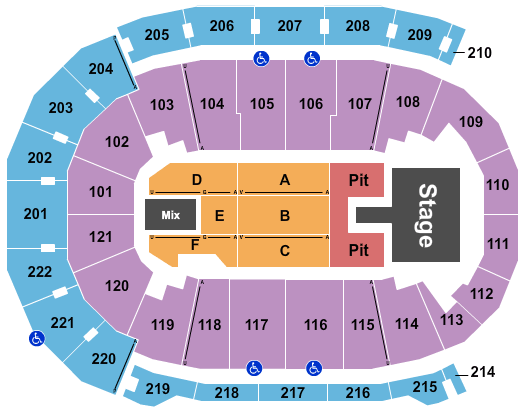 Ford Center Thomas Rhett Seating Chart